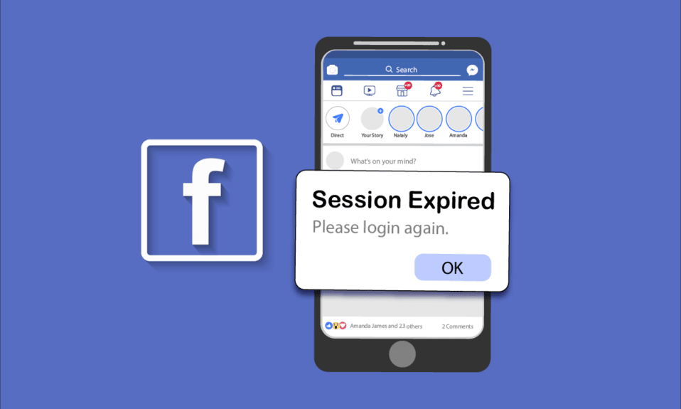 Correction de l'erreur d'expiration de la session Facebook