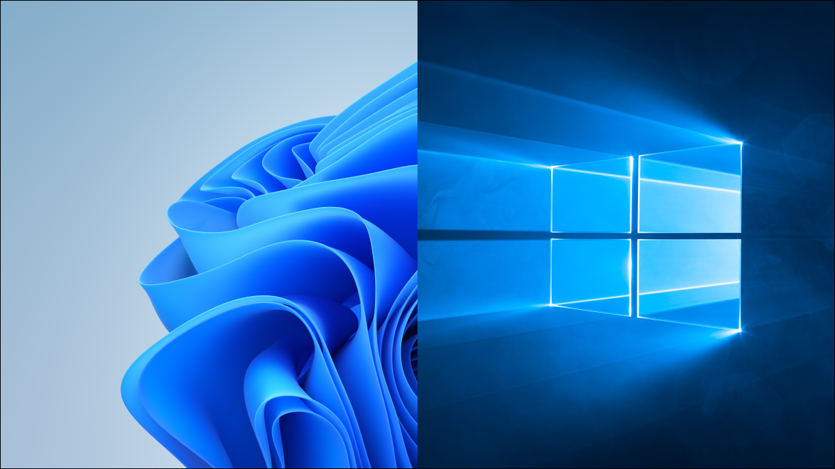 Windows 11 ve 10 masaüstü arka planları.