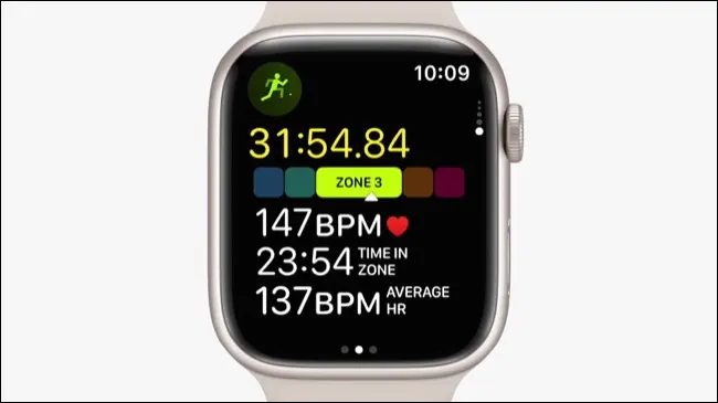 watchOS 9 心率區間