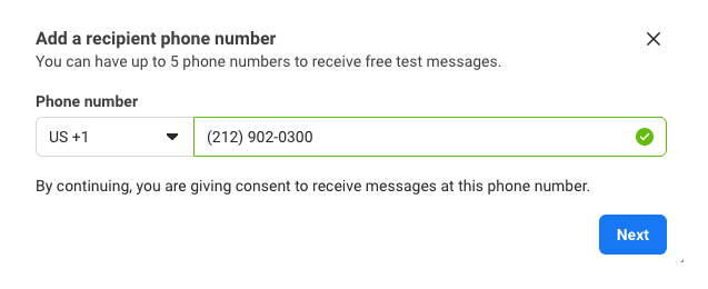 Verify Phone Number