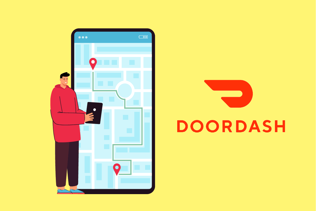 como alterar a localização do DoorDash