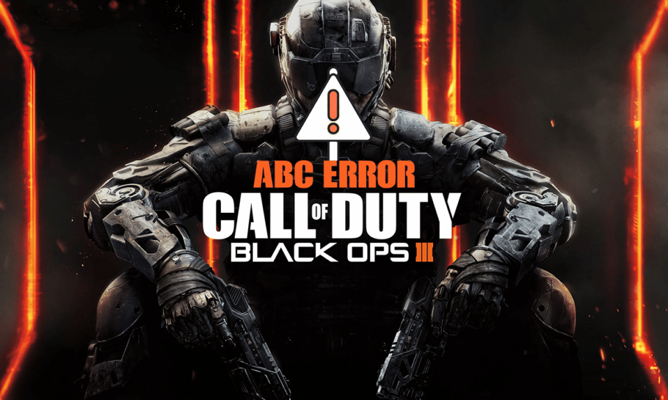 إصلاح خطأ Black Ops 3 ABC في PS4