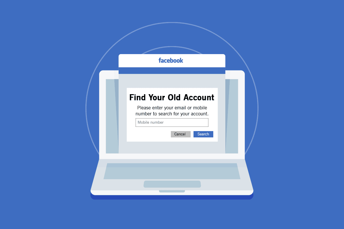 Como faço para recuperar minha antiga conta do Facebook