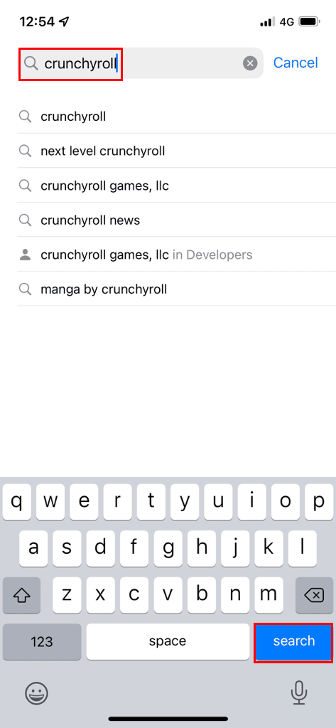 搜索 crunchyroll