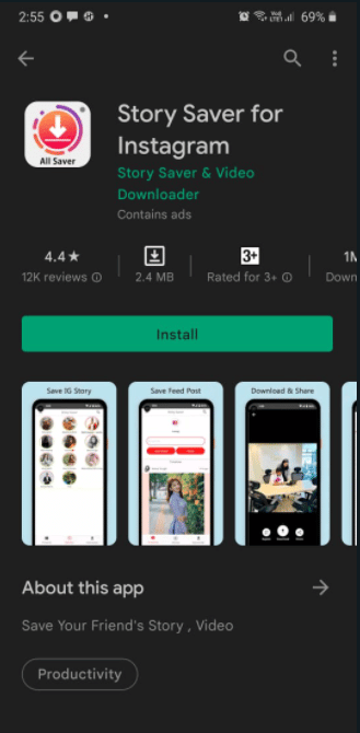 Story Saver pentru Instagram. Cea mai bună aplicație Instagram Story Saver pentru Android