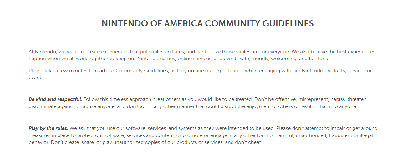 Règles de la communauté Nintendo | Comment dissocier un compte Nintendo de Switch