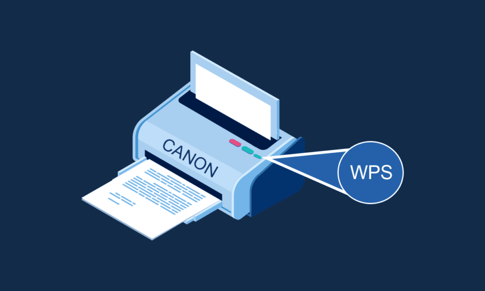 Onde está o botão WPS na impressora Canon