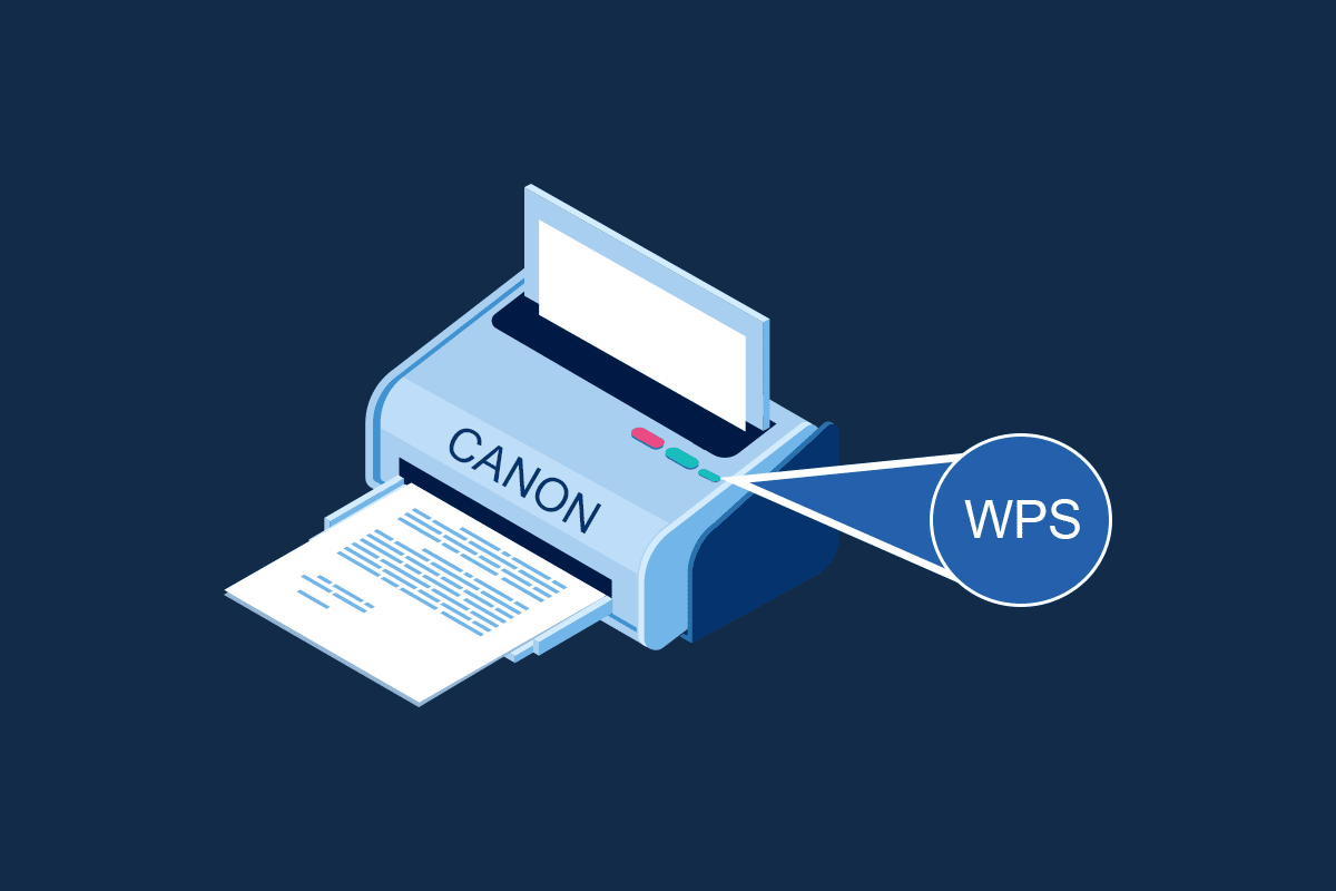 Dov'è il pulsante WPS sulla stampante Canon