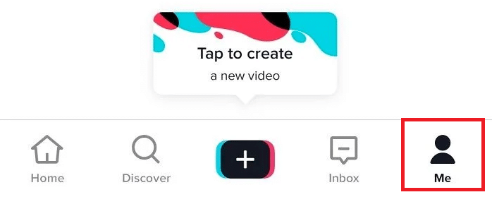 Toque em mim para abrir a seção Perfil | Como apelar para uma proibição no TikTok