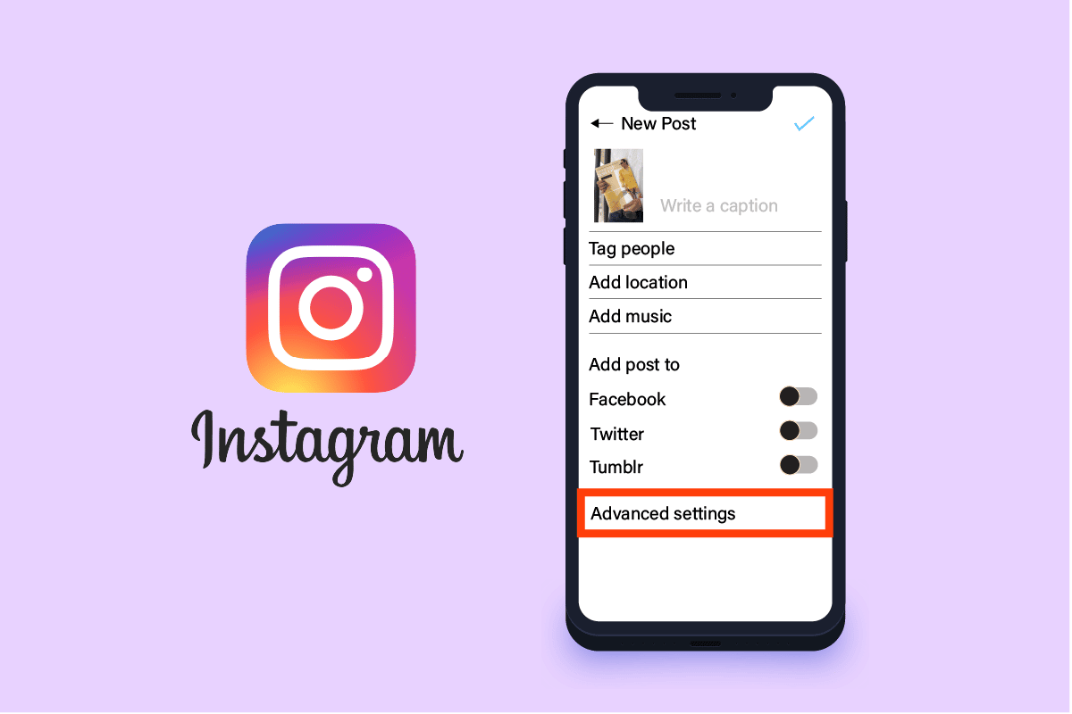 كيفية البحث عن الإعدادات المتقدمة على Instagram