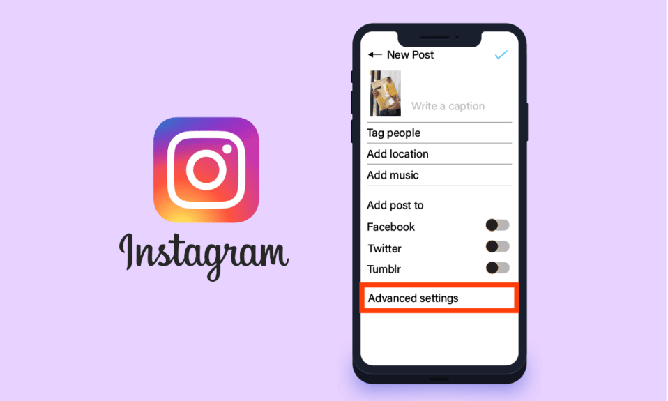 كيفية البحث عن الإعدادات المتقدمة على Instagram