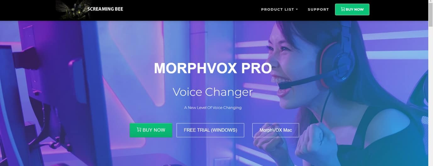 MorphVox. Melhor software gratuito de troca de voz para Windows 10