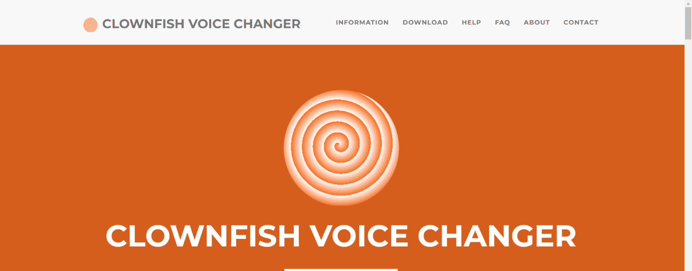 Clownfish Voice Changer