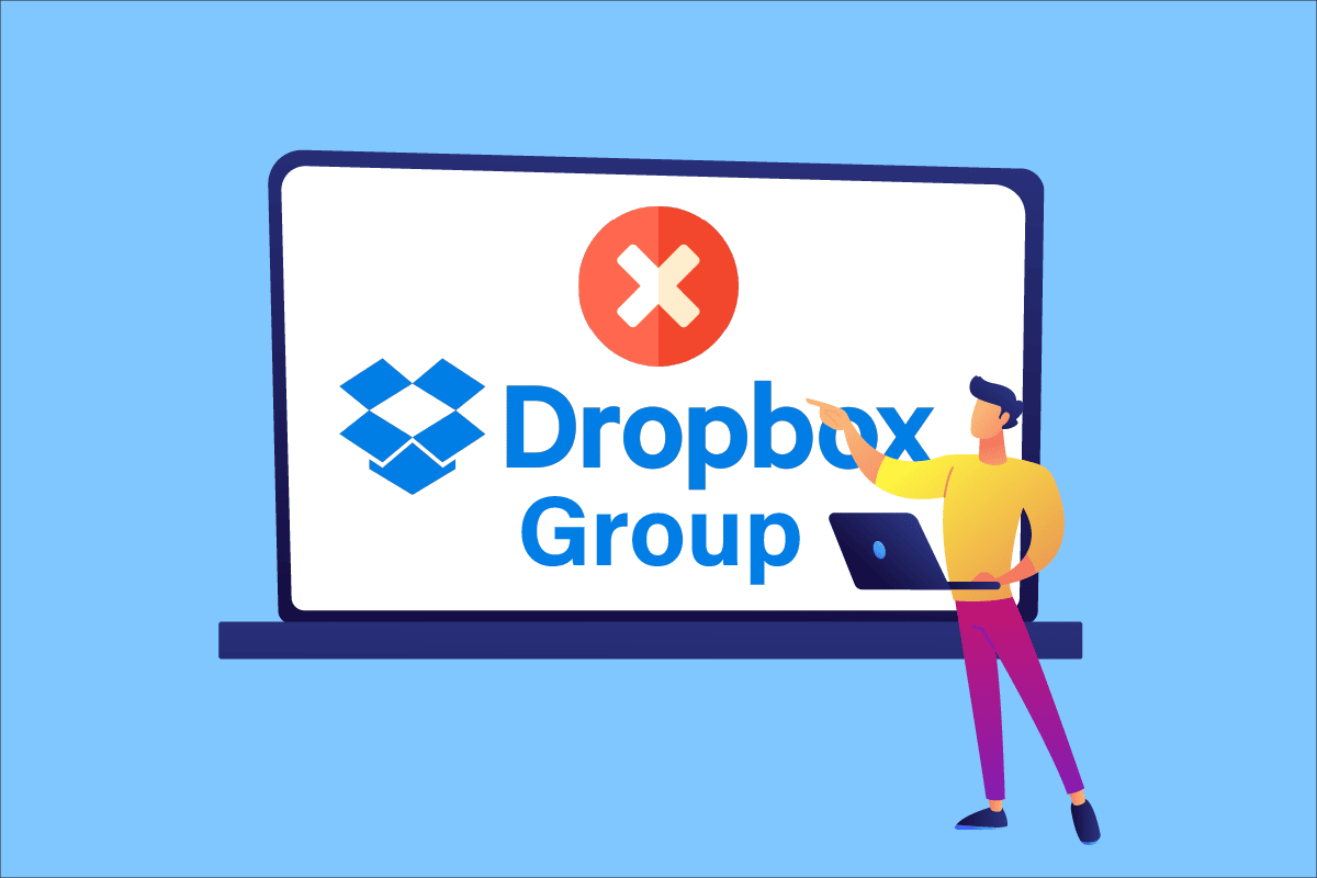 Como faço para me remover de um grupo do Dropbox