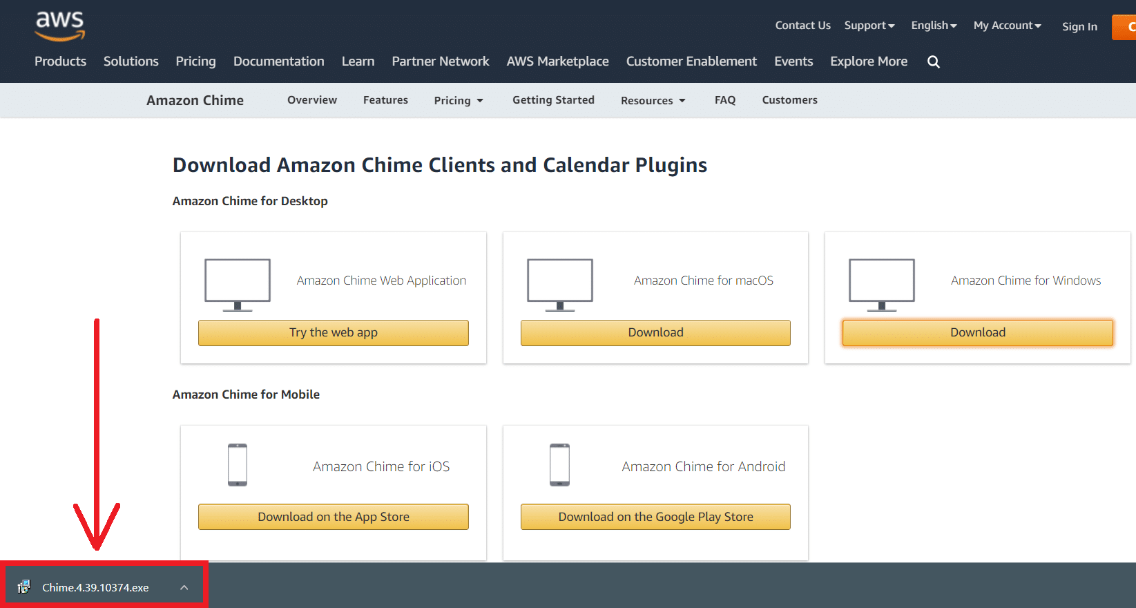 Haga clic en el archivo de instalación descargado para instalar y ejecutar la aplicación, como se muestra a continuación