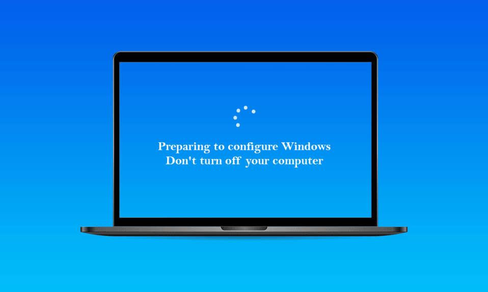 Arreglar atascado en la preparación para configurar Windows 10