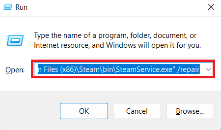 コマンドを入力し、CtrlキーとShiftキーおよびEnterキーを同時に押して、管理者権限で実行します。