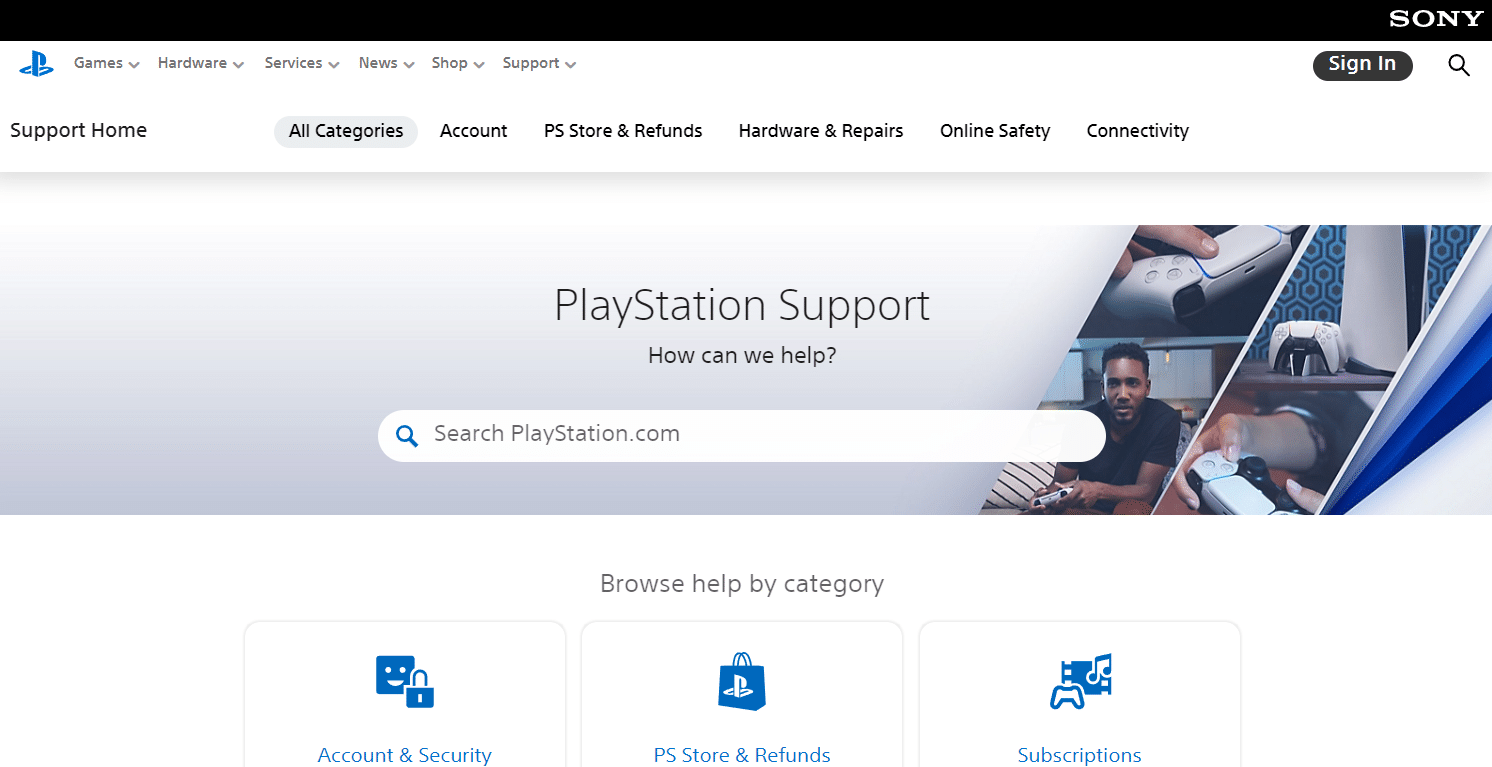 Supporto PlayStation