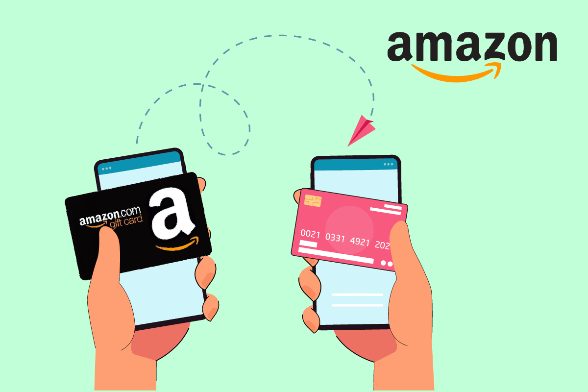 Como transferir o saldo do cartão-presente da Amazon para outra conta