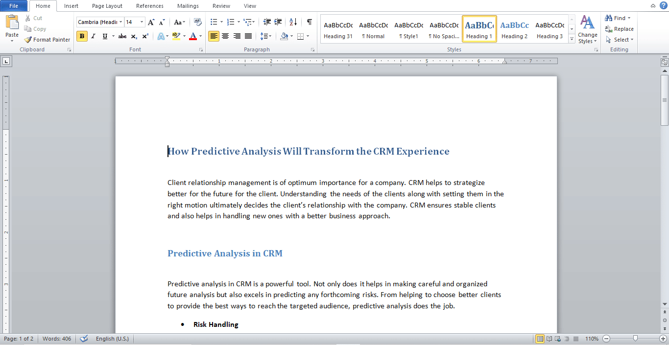 Abra el documento de Word | Cómo cambiar el color de fondo en Microsoft Word