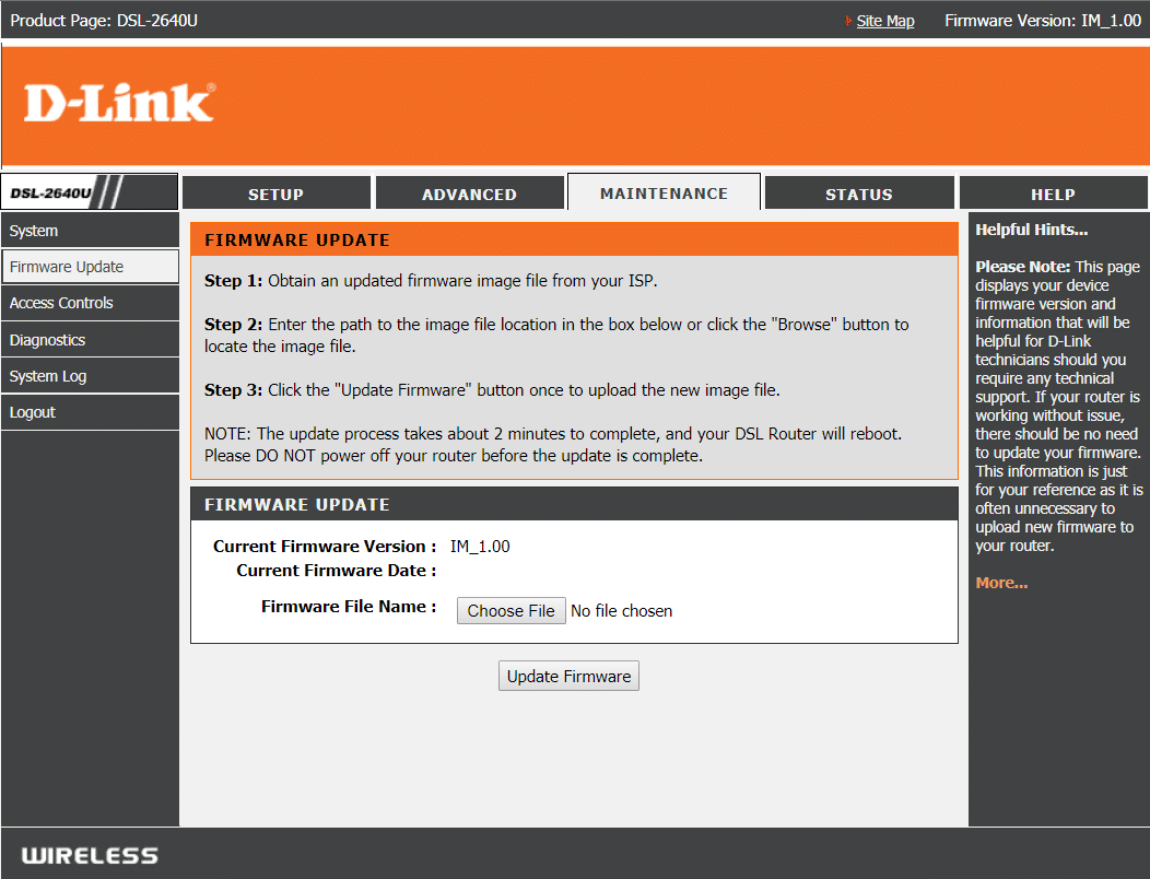 Aktualisieren Sie die Firmware für Ihren Router oder Ihr Modem