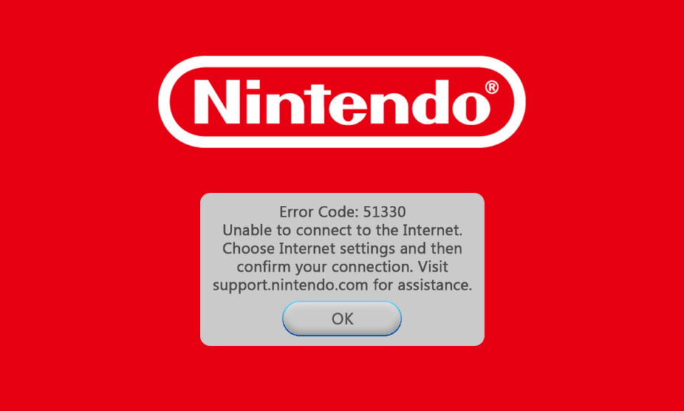 Correction du code d'erreur Nintendo Wii 51330 incapable de se connecter à Internet