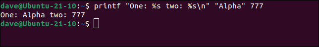 Como printf aceita silenciosamente inteiros como valores de string