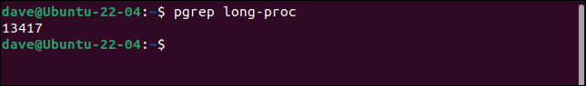 ใช้ pgrep เพื่อค้นหากระบวนการตามชื่อ