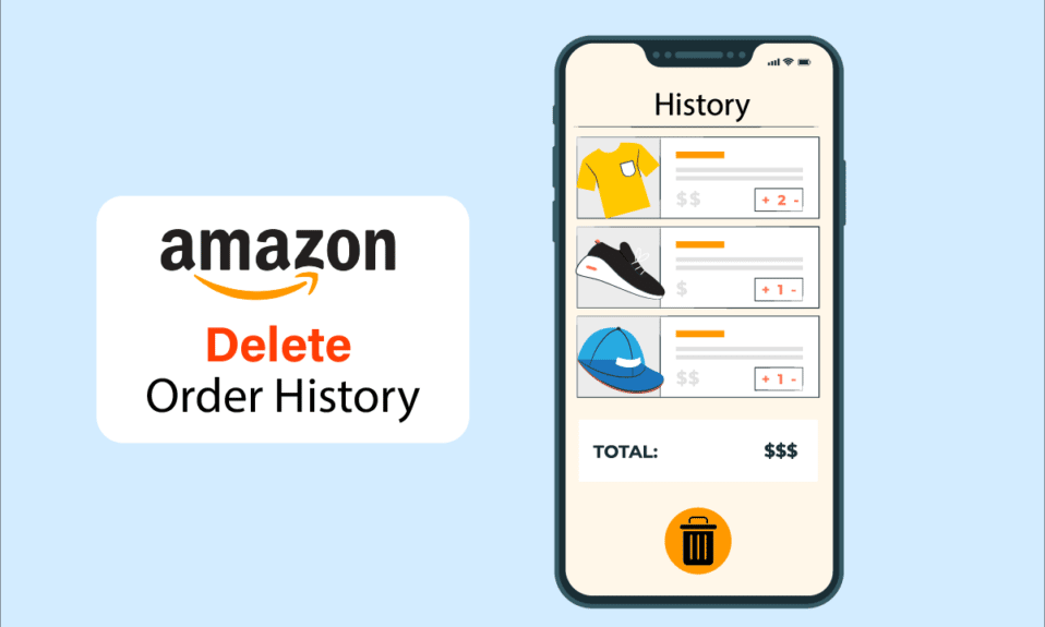 Come nascondere o eliminare la cronologia degli ordini Amazon