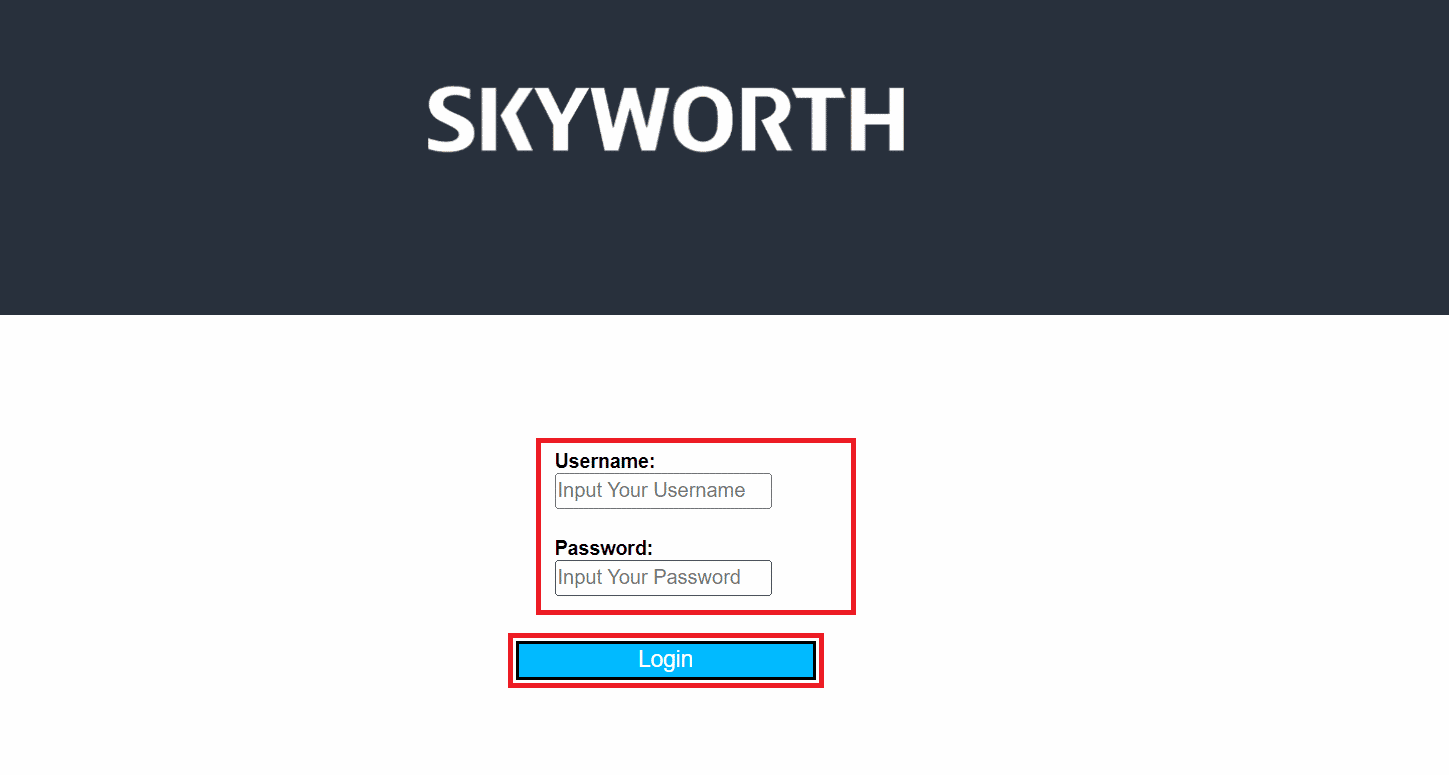 Entrez le nom d'utilisateur et le mot de passe et cliquez sur l'option de connexion | Comment se connecter au routeur ou au modem sans fil Frontier