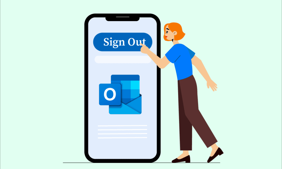 OutlookMobileからサインアウトするにはどうすればよいですか