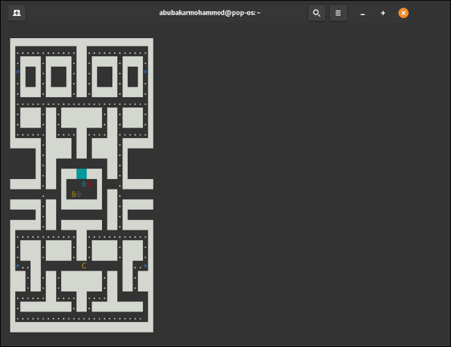 Pacman4console en Terminal Linux