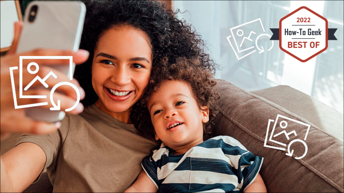 Familie beim Fotografieren