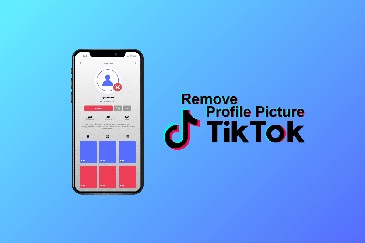 TikTok에서 프로필 사진을 제거하는 방법