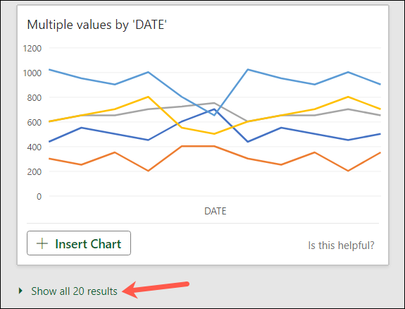 ผลลัพธ์เพิ่มเติมสำหรับ Analyze Data