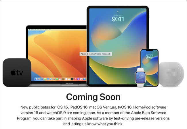 Apple Beta 软件计划