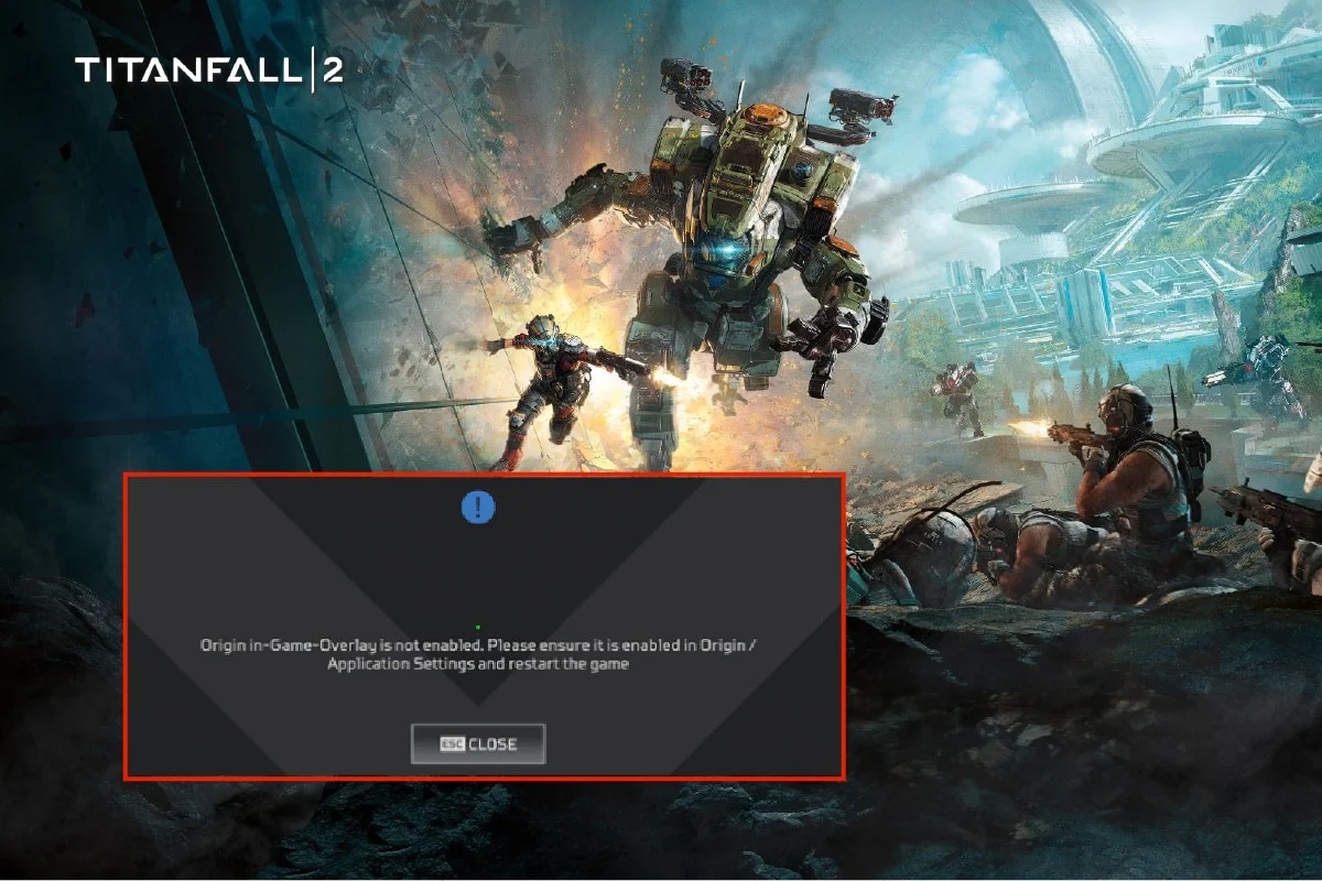 修复 Origin Overlay 在 Titanfall 2 上不起作用