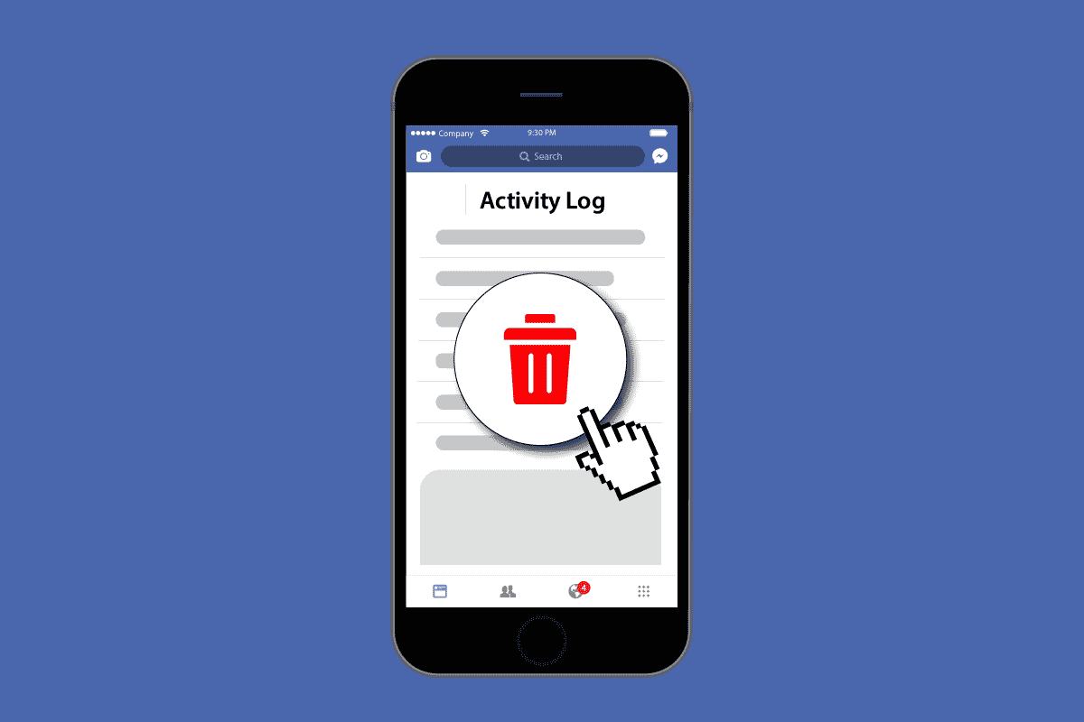 ¿Cómo elimino todo el registro de actividad en Facebook?