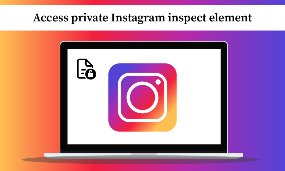 Как получить доступ к частному элементу проверки Instagram