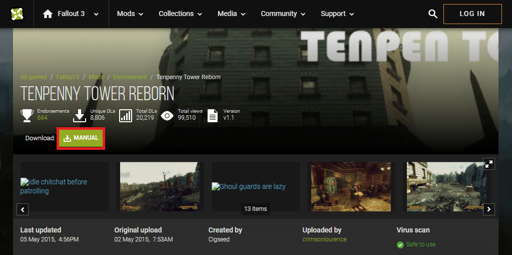 Tenpenny Tower Reborn