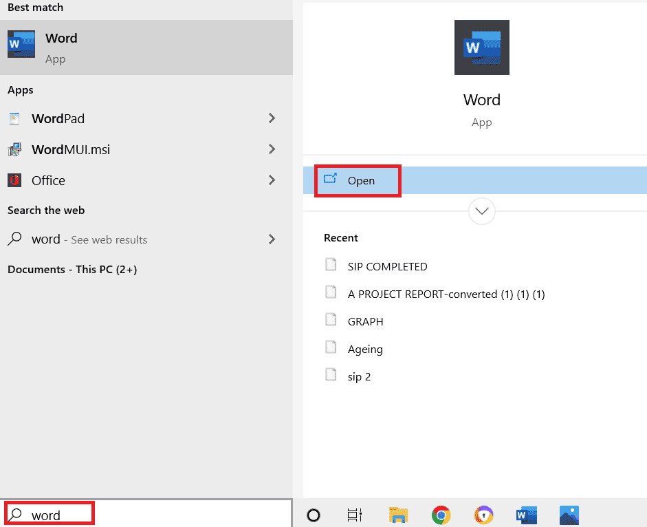 开放词。如何修复我们很抱歉但 Word 在 Windows 10 中遇到错误