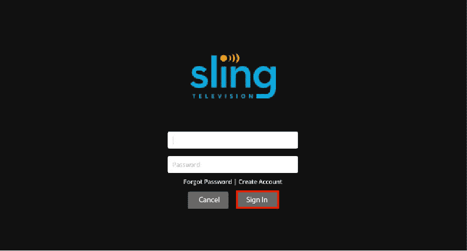 Sling TV 登录