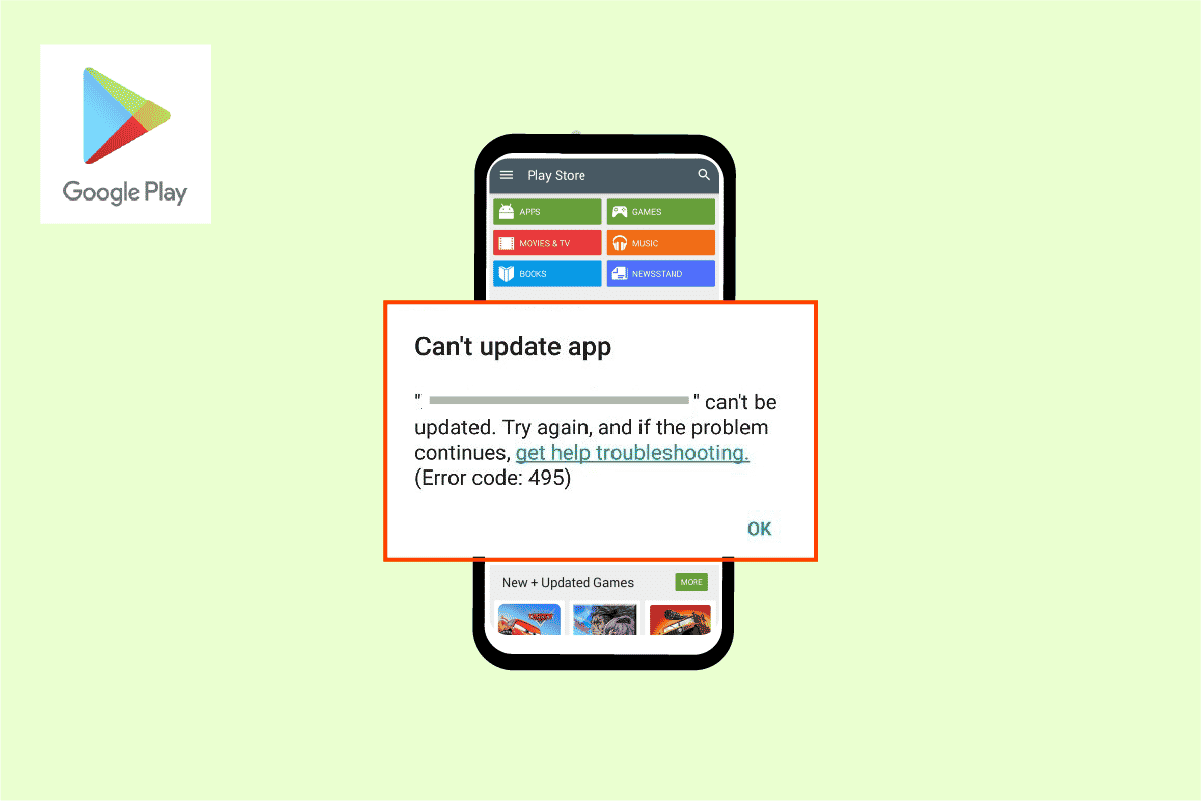 Arreglar el código de error 495 de Google Play en Android