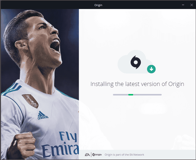 กำลังติดตั้ง Origin เวอร์ชันล่าสุด แก้ไขข้อผิดพลาด Origin 65546:0 ใน Windows 10