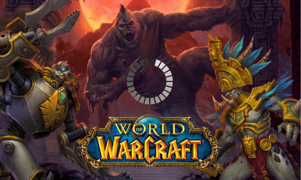 Fix WoW tarda una eternidad en iniciarse en Windows 10