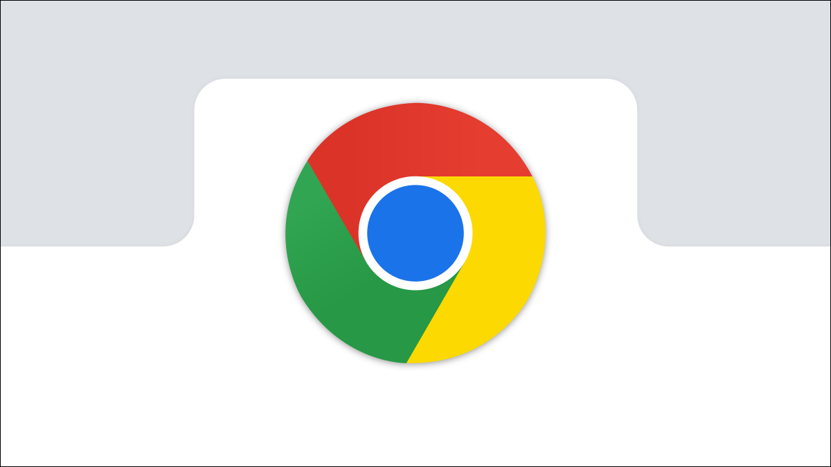 Chrome-Logo auf einer Registerkarte.