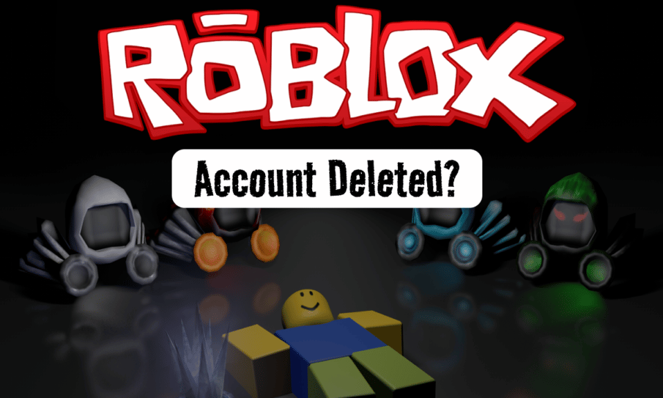 Roblox 계정이 삭제된 경우 어떻게 해야 하나요?