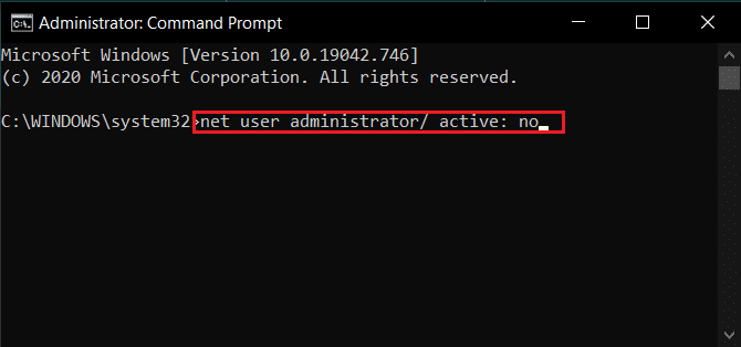 net user administrator aktiv kein Befehl