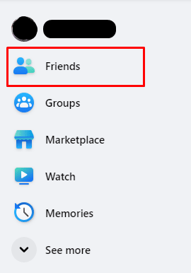 سجّل الدخول إلى حسابك على Facebook ، ثم انتقل إلى علامة التبويب Friends