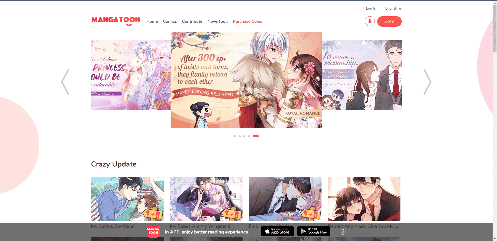 Manga toon resmi web sitesi. Ücretsiz Manga Okumak için En İyi Android Uygulamaları